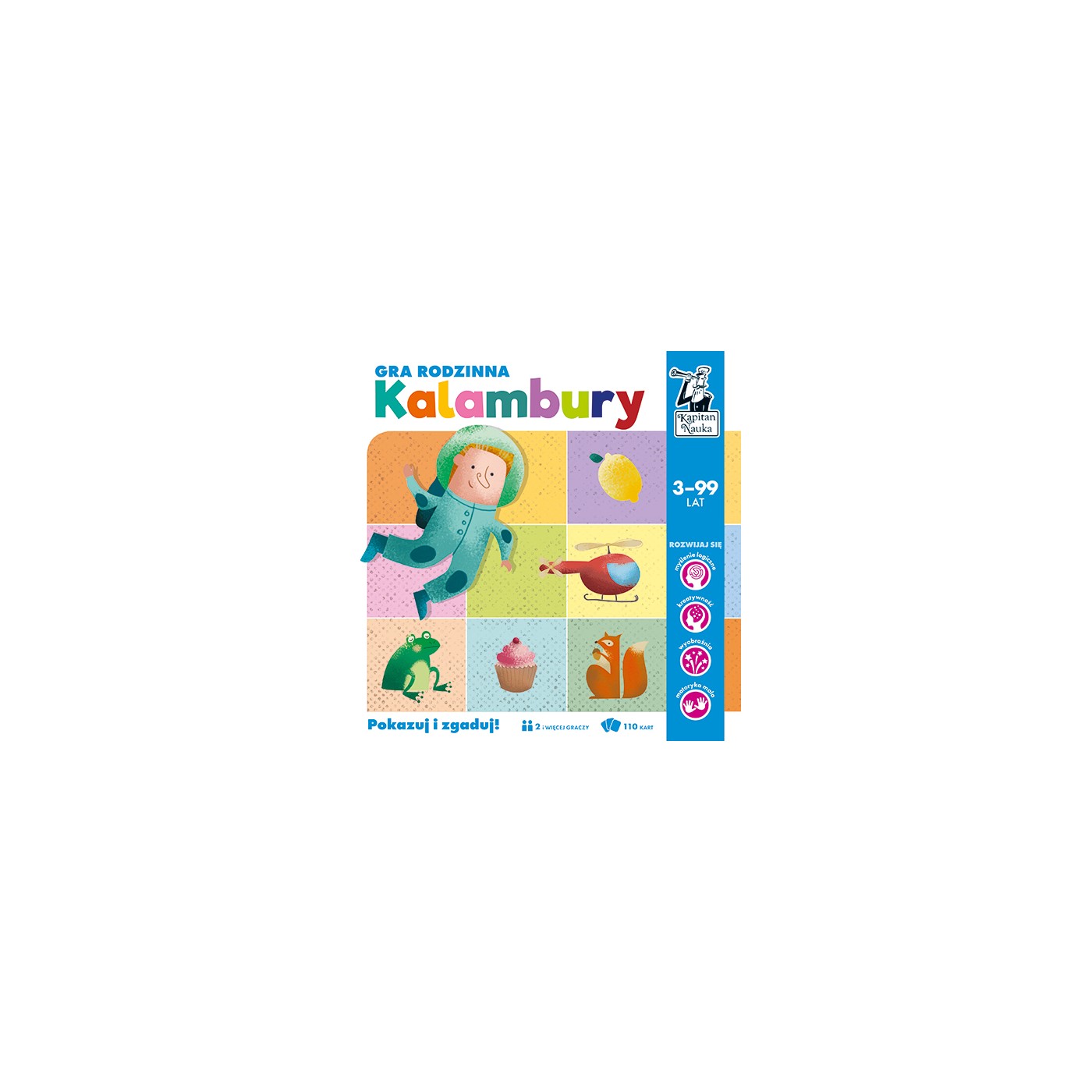 Týmová hra pro asociace "Kalambury" zábava pro dospělé a děti 3+