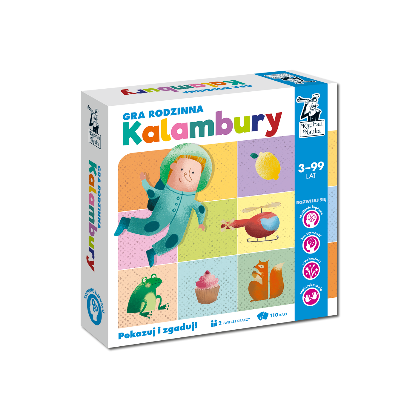 Týmová hra pro asociace "Kalambury" zábava pro dospělé a děti 3+