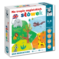 Vzdělávací hra?Stopujeme anglickou slovní zásobu? pro děti 3-8 let + Naučte se anglicky + Desková hra pro 2-4 osoby