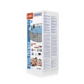 Steel Pro MAX 549x122 imitace kamene 18 stop BESTWAY 5v1 stojan bazén + příslušenství
