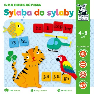 Vzdělávací hra "Slabika na slabiku" pro děti 4-8 let + Ukládání slov + Pojmenování obrázků