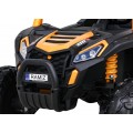 Buggy UTV 2000M závodní autobaterie zlatá + MP3 zvuková světla + dálkové ovládání + pomalý start
