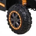 Buggy UTV 2000M závodní autobaterie zlatá + MP3 zvuková světla + dálkové ovládání + pomalý start