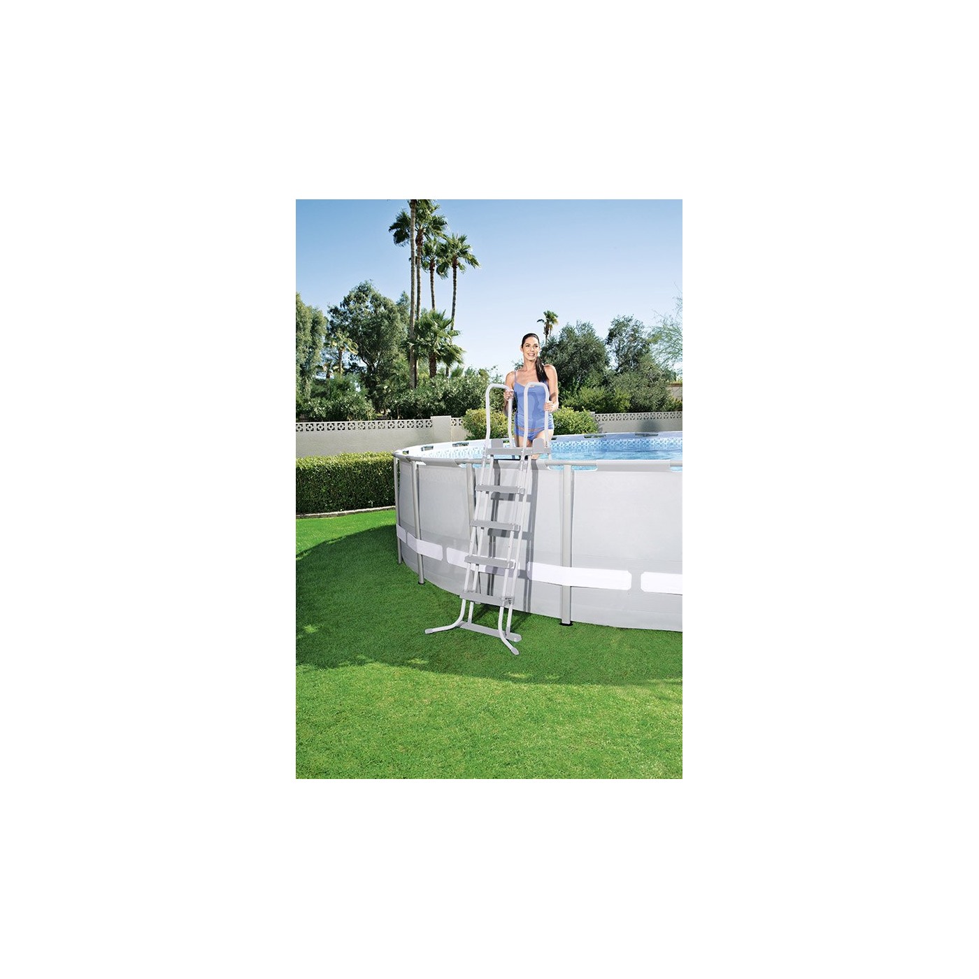 18ft ocelový bazén 549x132 cm POWERSteel 6v1 BESTWAY