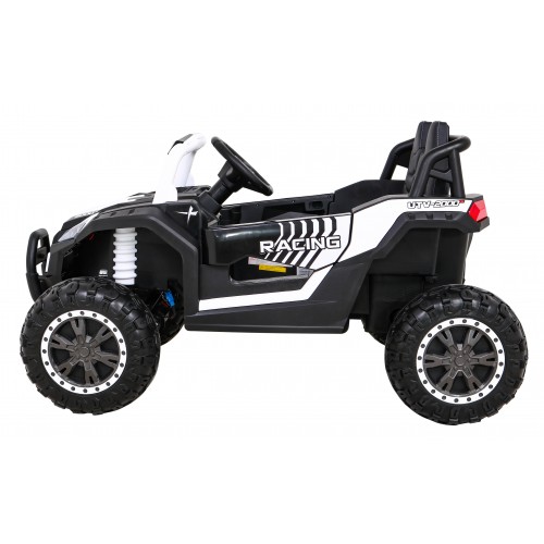 Buggy UTV 2000M závodní autobaterie bílá + MP3 zvuková světla + dálkové ovládání + pomalý start