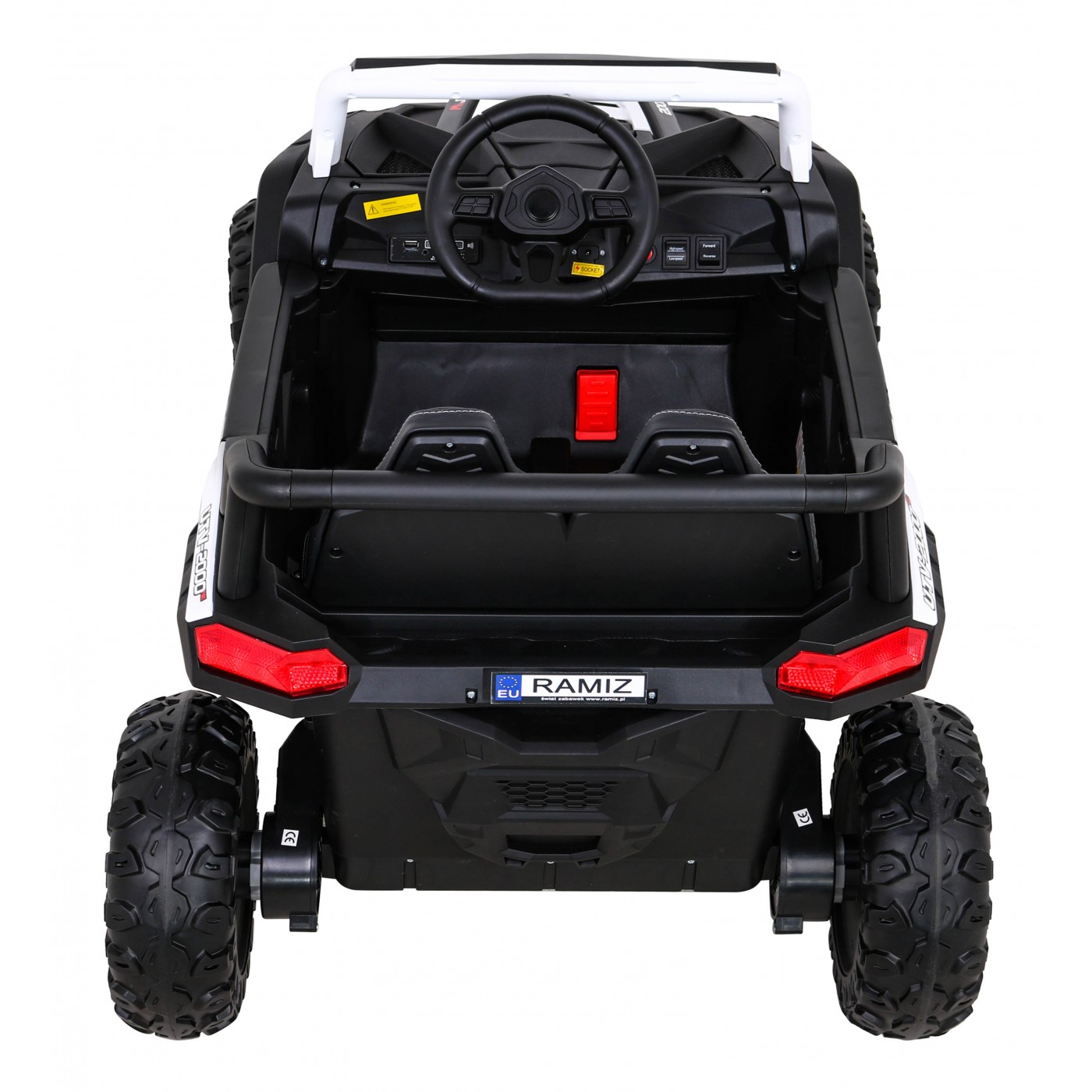 Buggy UTV 2000M závodní autobaterie bílá + MP3 zvuková světla + dálkové ovládání + pomalý start