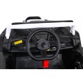 Buggy UTV 2000M závodní autobaterie bílá + MP3 zvuková světla + dálkové ovládání + pomalý start