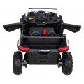 Buggy UTV 2000M závodní autobaterie bílá + MP3 zvuková světla + dálkové ovládání + pomalý start