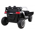 Buggy UTV 2000M závodní autobaterie bílá + MP3 zvuková světla + dálkové ovládání + pomalý start