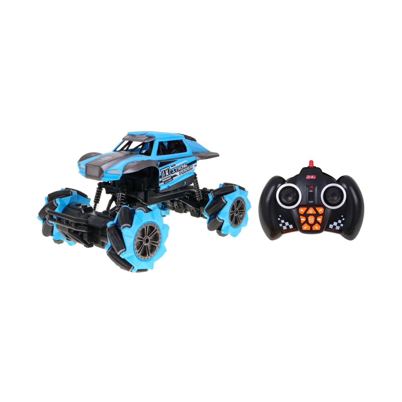 Autíčko Crawler Switala zvuky modré
