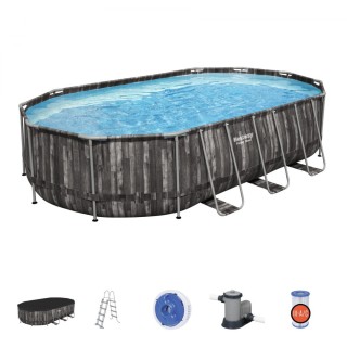 rámový bazén Power Steel 610x366x122 20x12FT Příslušenství BESTWAY 7V1