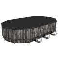rámový bazén Power Steel 610x366x122 20x12FT Příslušenství BESTWAY 7V1