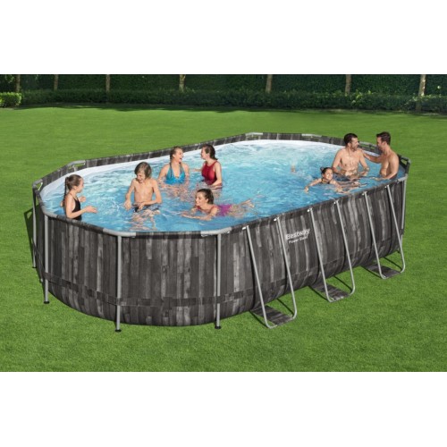 rámový bazén Power Steel 610x366x122 20x12FT Příslušenství BESTWAY 7V1