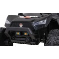 2 dětské baterie Buggy Clash černý + dálkové ovládání + 4x4 + nastavení sedadla + MP3 rádio + LED