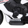 Honda CBR 1000RR dětský dobíjecí motor bílý + MP3 zvonky + přídavná kola