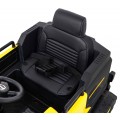 Akumulátorové rýpadlo Volvo žlutá + pohyblivé lízátko + 2 bazény + 150 pil + dálkové ovládání + MP3 rádio + LED