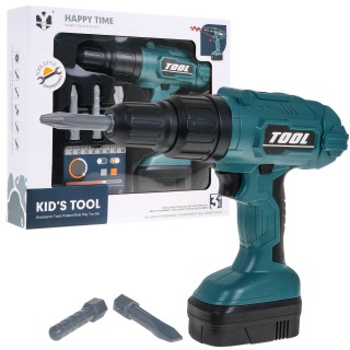 Interaktivní vrtačka/šroubovák pro děti 3+ vyměnitelné bity DIY sada
