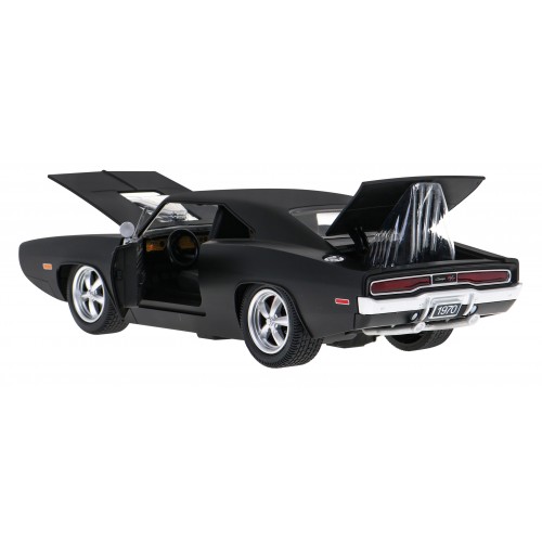 1970 Dodge Charger RT černý RASTAR model 1:16 Dálkově ovládaný Auto + Dálkový