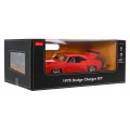 1970 Dodge Nabíječka RT červená RASTAR model 1:16 Dálkově ovládané Auto + Dálkové