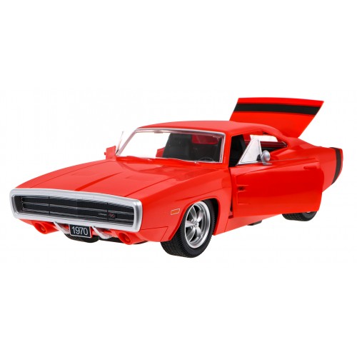 1970 Dodge Nabíječka RT červená RASTAR model 1:16 Dálkově ovládané Auto + Dálkové