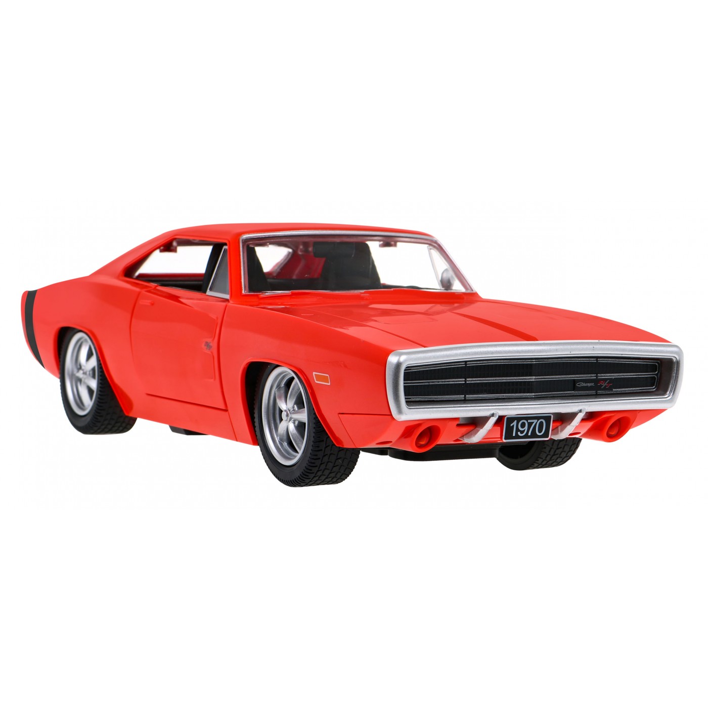 1970 Dodge Nabíječka RT červená RASTAR model 1:16 Dálkově ovládané Auto + Dálkové