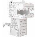 "Tyrannosaurus" omalovánka puzzle 3D dinosaurus