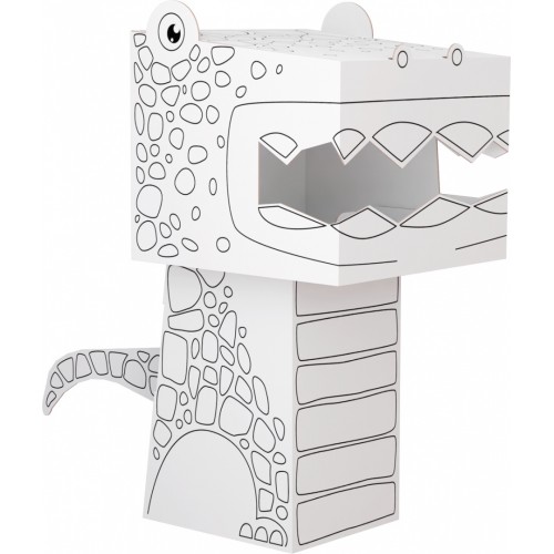 "Tyrannosaurus" omalovánka puzzle 3D dinosaurus