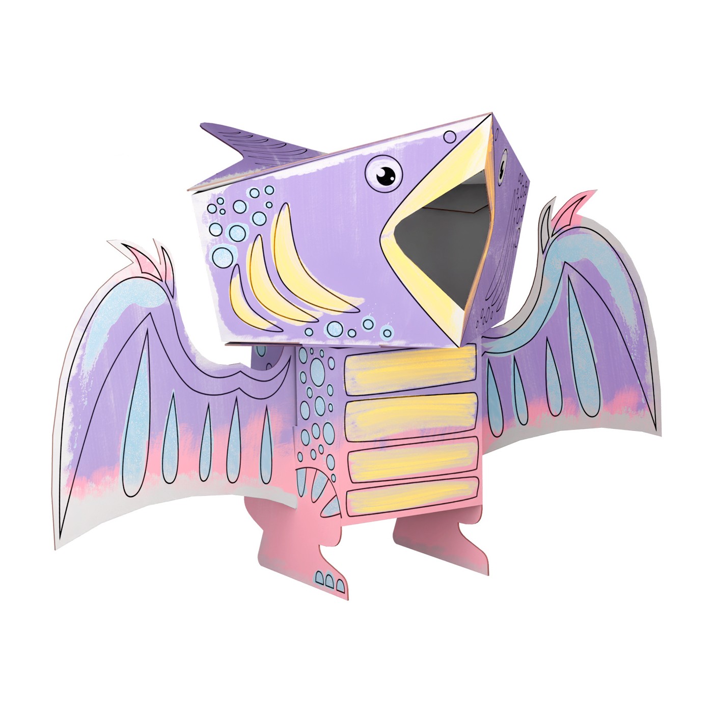"Pterodactyl" omalovánka puzzle 3D dinosaurus