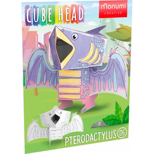 "Pterodactyl" omalovánka puzzle 3D dinosaurus