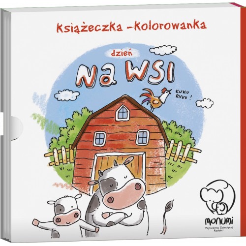 Omalovánky-harmonická dětská knížka „Den na venkově“