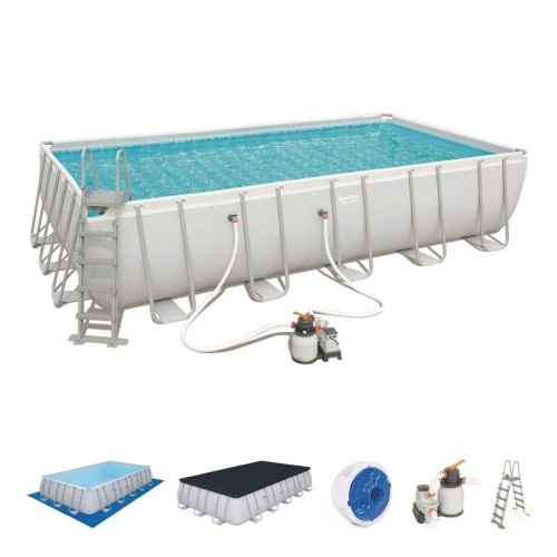 22ft ocelový bazén 671x366x132 cm POWERSteel BESTWAY