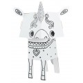 "Jednorožec" pohádkové 3D omalovánky pro děti
