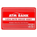 Bankomat pokladnička pro děti 3+ červené interaktivní funkce + Karta do bankomatu