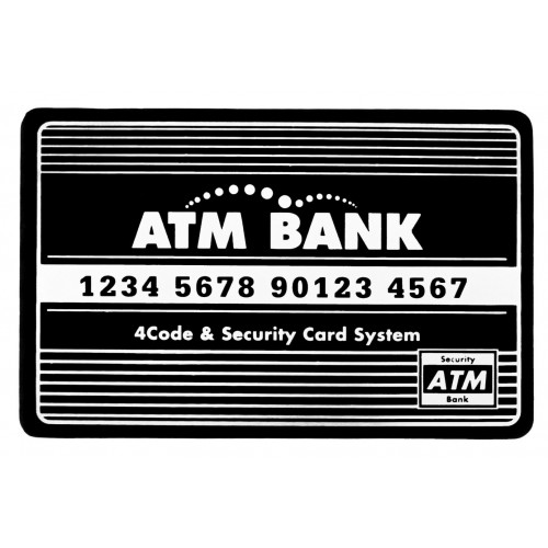 Bankomat pokladnička pro děti 3+ černé interaktivní funkce + Karta do bankomatu