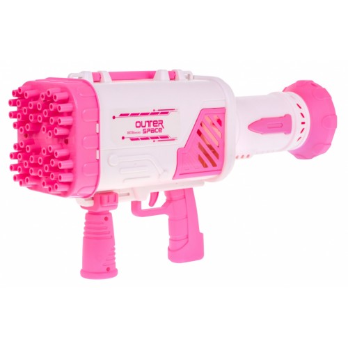Růžová pistole Bubble Machine