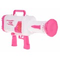 Růžová pistole Bubble Machine