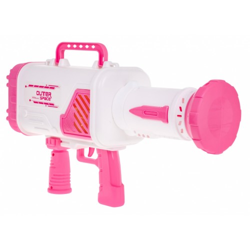 Růžová pistole Bubble Machine