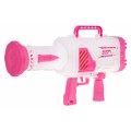 Růžová pistole Bubble Machine