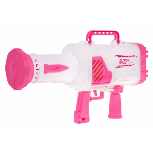 Růžová pistole Bubble Machine
