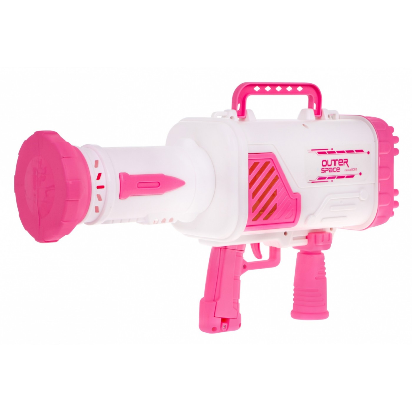 Růžová pistole Bubble Machine
