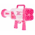Růžová pistole Bubble Machine