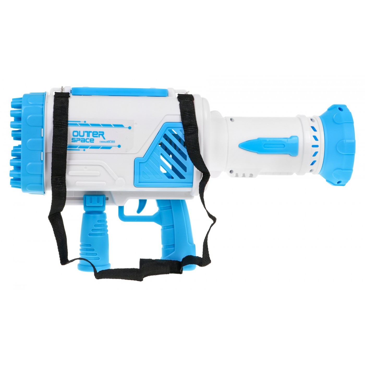 Bubble Machine Dětská pistole 3+ Blue Bron s ventilátorem + Bubble Gas