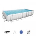 rámový bazén Power Steel 732x366x132 24x9FT BESTWAY 6v1+ pískové čerpadlo