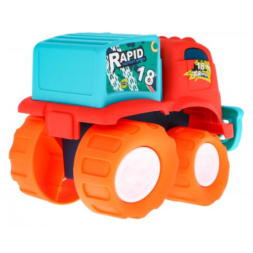 Sada 3 terénních aut Little Monster pro děti 3+ na baterie + velká kola