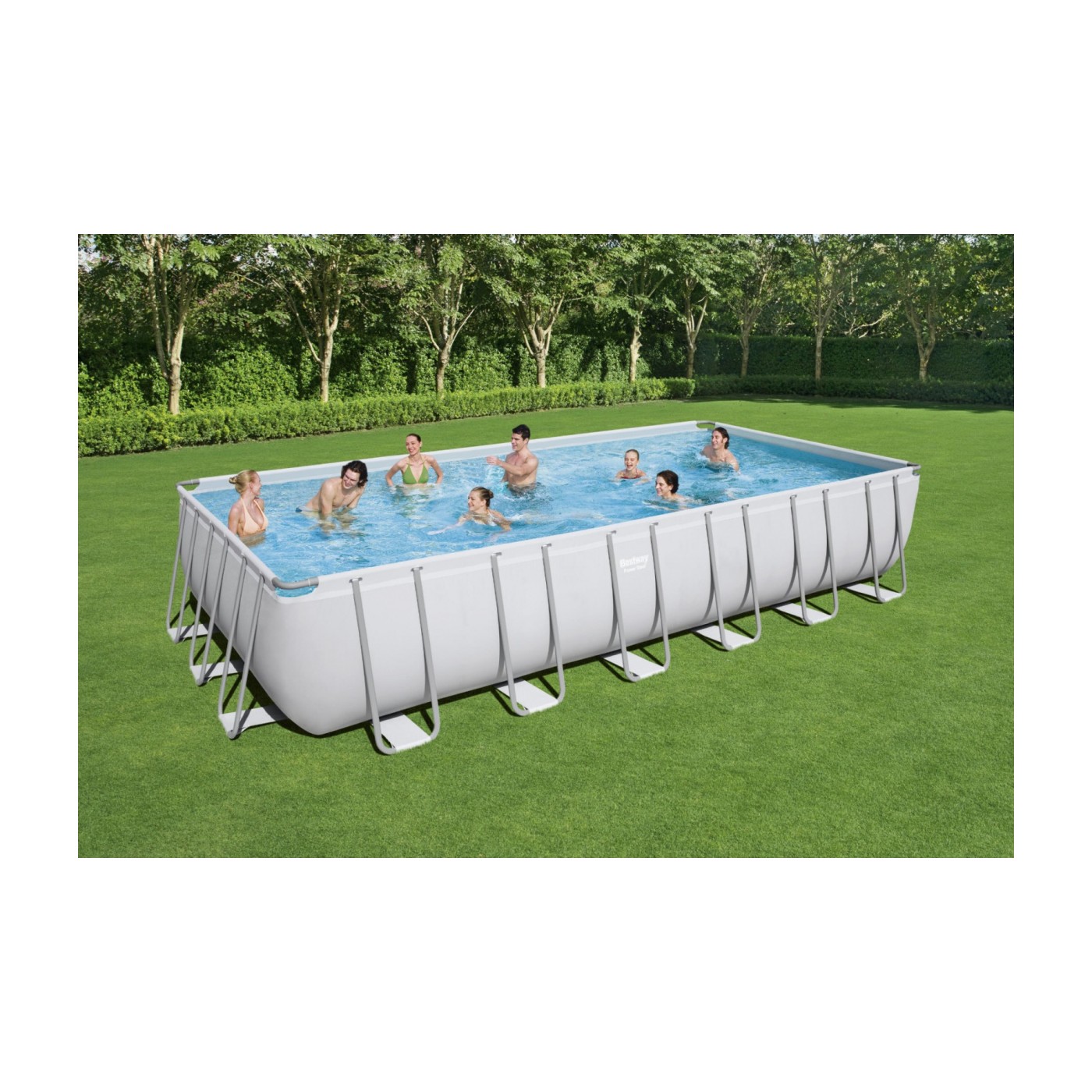 rámový bazén Power Steel 732x366x132 24x9FT BESTWAY 6v1+ pískové čerpadlo