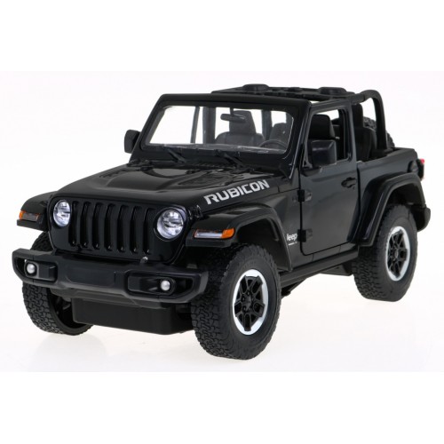 Jeep Wrangler Rubicon černý RASTAR model 1:14 Dálkové ovládání auta + 2,4 GHz dálkové ovládání