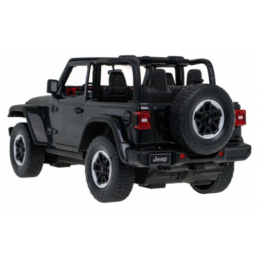 Jeep Wrangler Rubicon černý RASTAR model 1:14 Dálkové ovládání auta + 2,4 GHz dálkové ovládání