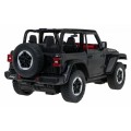 Jeep Wrangler Rubicon černý RASTAR model 1:14 Dálkové ovládání auta + 2,4 GHz dálkové ovládání