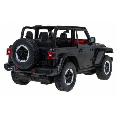 Jeep Wrangler Rubicon černý RASTAR model 1:14 Dálkové ovládání auta + 2,4 GHz dálkové ovládání