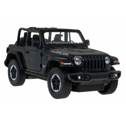 Jeep Wrangler Rubicon černý RASTAR model 1:14 Dálkové ovládání auta + 2,4 GHz dálkové ovládání